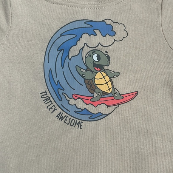 Garanimals Baby Boys (2) Graphic Bodysuits with Short Sleeves - Size 3-6 Months - Picture 4 of 7